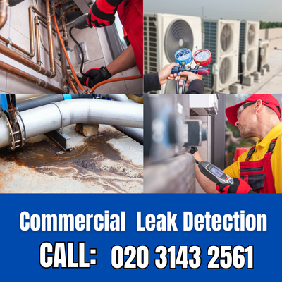 Commercial Leak Detection Services in Barkingside | Barkingside Leak Detection